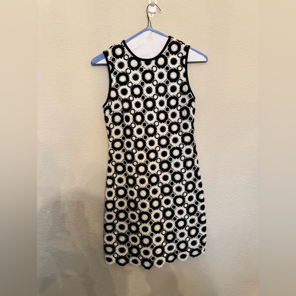 kate spade Dresses & Skirts - Kate Spade Black and White Floral Mini Dress